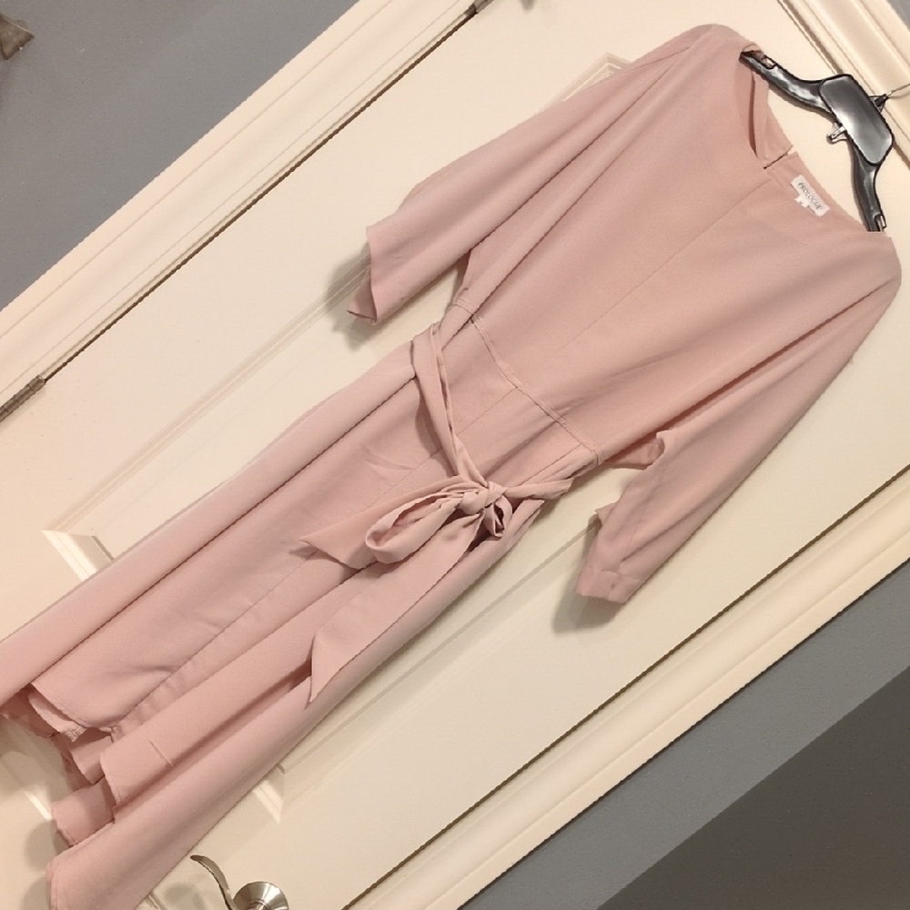 Prologue‎ Blush Long Sleeve Dress - Picture 3 of 4